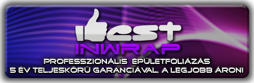 Professzionális épületfóliázás épületdekoráció, 5 év teljeskörű garanciával, a legjobb áron! 